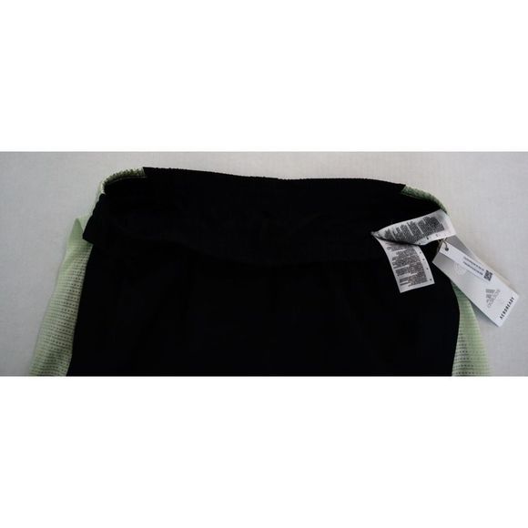 adidas HE9259 Mens Sz XL Black/Almost Lime/Reflect Own The Run 7" Running Shorts - Picture 3 of 11